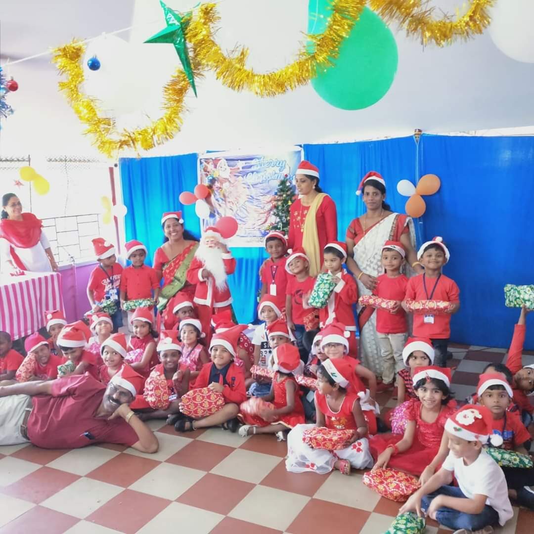 Children celebrating at Little Angels